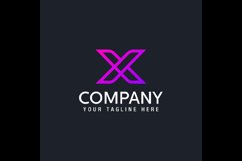 symbol Letter X Vector illustration logo design Product Image 1