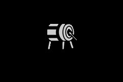 Linear art drum for ramadan design vector Product Image 2