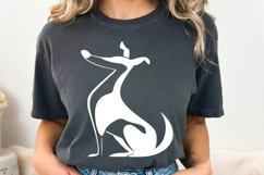 Cute Dog black silhouette SVG PNG, Dog SVG Clipart, Pet Silh Product Image 2