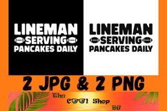 Lineman Png, Lineman Serving Pancakes Daily, Football Png Product Image 1