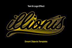 Lines Retro Text &amp; Logo Effect Product Image 1