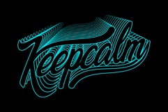Lines Retro Text &amp; Logo Effect Product Image 4