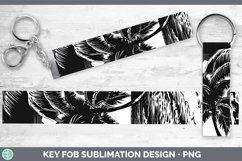 GorgeousLinocut Key Fob design.