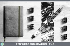 GorgeousLinocut Pen Wrap design.