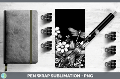 GorgeousLinocut Cottage Pen Wrap design.