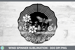 GorgeousLinocut Cottage Wind Spinner design.