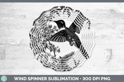 GorgeousLinocut Wind Spinner design.