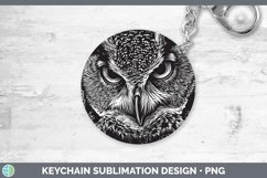 GorgeousLinocut Keychain design.