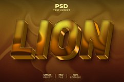 5 pack 3D editable text effect Product Image 3