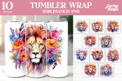 Animals Tumbler Sublimation, Tumbler Sublimation Wrap Product Image 12