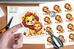 Lion Mother&#039;s Day Sticker Product Image 1
