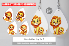 Earring Lion Mother&#039;s Day Product Image 1