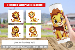Tumbler Lion Mother&#039;s Day Product Image 1