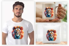 Lion Sublimation PNG Clipart