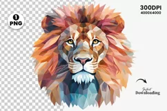 Lion Sublimation Clipart