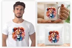 Lion Sublimation Clipart