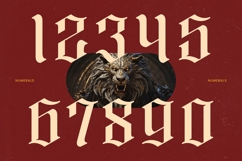 Lionkin - Stylish Blackletter Font Product Image 11