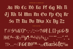 Lionkin - Stylish Blackletter Font Product Image 18