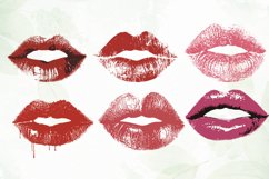Lip Print Valentine’s Day SVG PNG Product Image 4