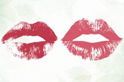 Lip Print Valentine’s Day SVG PNG Product Image 2