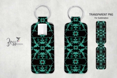 Ornate Hummingbird Lip Balm Holder Sublimation Design Product Image 3