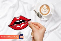 Lips Sticker, Lip Art Sticker, Glossy Lips Sticker Product Image 1
