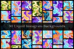 Liquid Instagram Post Story Backgrounds Product Image 11