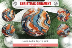 Christmas Ornamen Colorful Marbles Product Image 1