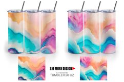 Liquid Painting Alcohol Inks | Tumbler Sublimation Wrap Product Image 4