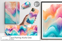 Digital Paper Liquid Alcohol Inks Product Image 1