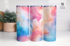 Liquid watercolor texture Sublimation Tumbler Design Product Image 11