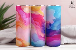 Liquid watercolor texture Sublimation Tumbler Design Product Image 2