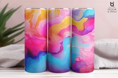 Liquid watercolor texture Sublimation Tumbler Design Product Image 4