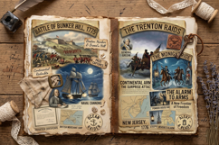 250th Anniversary American Vintage Junk Journal Pages Product Image 2