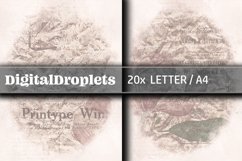 LETTER / A4 Pages | Single and Double | Watercolor Stills Product Image 16
