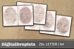 LETTER / A4 Pages | Single and Double | Watercolor Stills Product Image 4