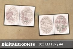 LETTER / A4 Pages | Single and Double | Watercolor Stills Product Image 3