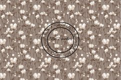 12 Cotton Stem Seamless Patterns / Backgrounds 12x12 Inches Product Image 2