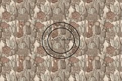 12 Cactus Seamless Patterns / Backgrounds 12x12 Inches Product Image 2