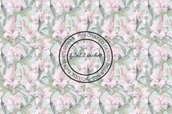 12 Delicate Lilies Seamless Patterns / Backgrounds 12x12" Product Image 11