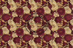 12 Chrysanthemum Seamless Patterns / Backgrounds 12x12 Inch Product Image 12