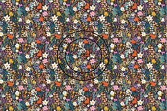 12 Whimsical Flower Seamless Patterns / Backgrounds 12x12&quot; Product Image 3