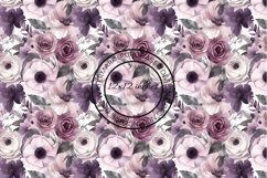 12 Anemones and Roses Floral Seamless Patterns / Backgrounds Product Image 3