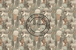 12 Cactus Seamless Patterns / Backgrounds 12x12 Inches Product Image 4