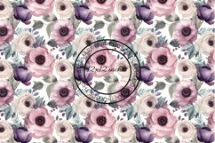 12 Anemones and Roses Floral Seamless Patterns / Backgrounds Product Image 4