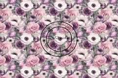 12 Anemones and Roses Floral Seamless Patterns / Backgrounds Product Image 5