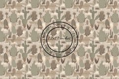 12 Cactus Seamless Patterns / Backgrounds 12x12 Inches Product Image 7