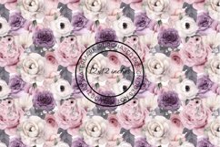 12 Anemones and Roses Floral Seamless Patterns / Backgrounds Product Image 7