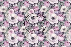 12 Anemones and Roses Floral Seamless Patterns / Backgrounds Product Image 8