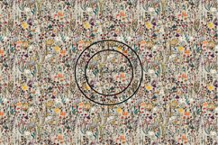 12 Whimsical Flower Seamless Patterns / Backgrounds 12x12&quot; Product Image 8